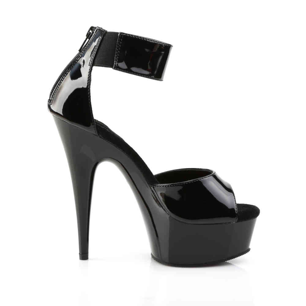 Pleaser - DELIGHT6703 Sandale à bride à la cheville - Noir Product image